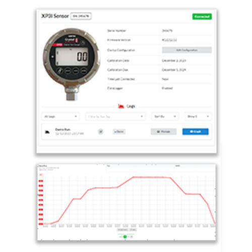 Management software - CrystalControlWeb  - Ametek Calibration - calibration / reporting / storage