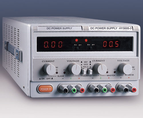 Tabletop power supply - HY300x-3 series - Shanghai Yi Hua V&A Instrument Co., Ltd. - AC/DC / triple-output / adjustable