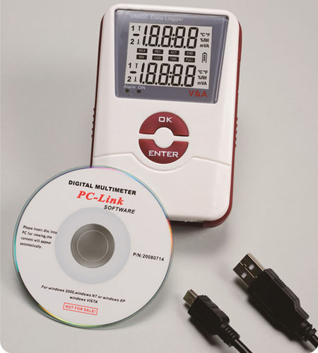 Temperature data-logger - VA600 Series - Shanghai Yi Hua V&A Instrument Co., Ltd. - humidity / voltage / current
