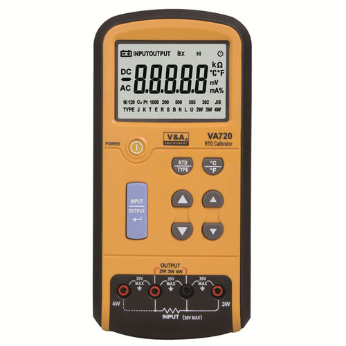 Temperature calibrator - VA720 - Shanghai Yi Hua V&A Instrument Co., Ltd. - resistance / for RTD sensors / digital