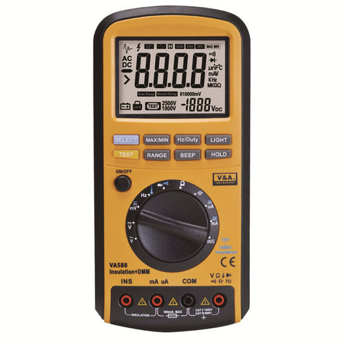 Digital multimeter - VA588 - Shanghai Yi Hua V&A Instrument Co., Ltd. - portable / 1000 V / cat III