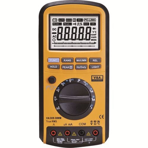Digital multimeter - VA30/VA30S - Shanghai Yi Hua V&A Instrument Co., Ltd. - portable / 1000 V / 10 A