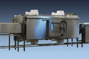 Tunnel oven - MIP 12 - Ferrite Company - tempering / microwave