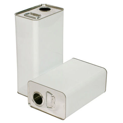 Metal drum - HIRSCHFELD EMBALLAGES - square / for the food industry / for pharmaceutical applications