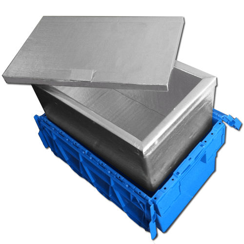 Isothermal crate - ADP CONSEIL - plastic / transport / foodstuff
