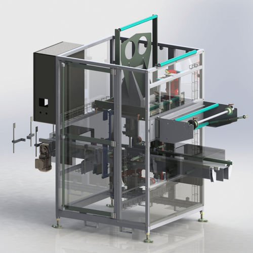 Automatic label applicator STAF PDC Europe for the