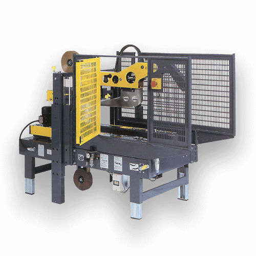 Multi-flap case sealer - Jefferson Smurfit Group - adhesive tape / semi-automatic