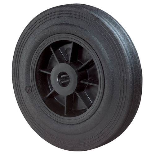 Wheel with solid tire - B45 series - BS Rollen GmbH - rubber