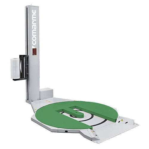 Turntable stretch wrapper - RONDA BETA PLUS TP - COMARME - automatic / with mechanic braking / pallet