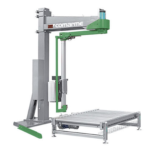 Rotary arm stretch wrapper - RONDA ELLE STATION - COMARME - automatic / with mechanic braking / with electromagnetic braking