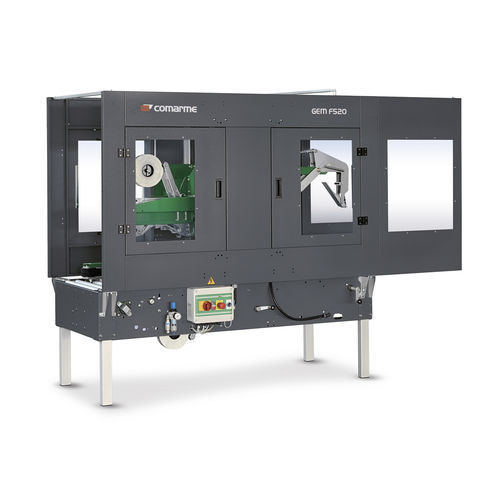 Multi-flap carton sealer - GEM F520-F670 - COMARME - adhesive tape / automatic