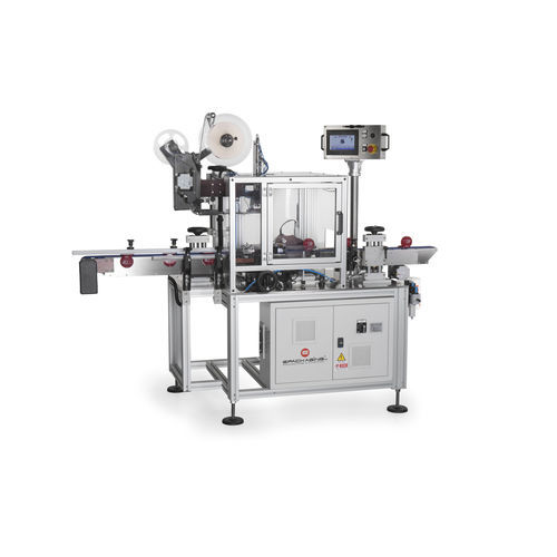 PLC-controlled labelling machine - Saturno eyeshadows - E-Packaging Srl - side / top / bottom