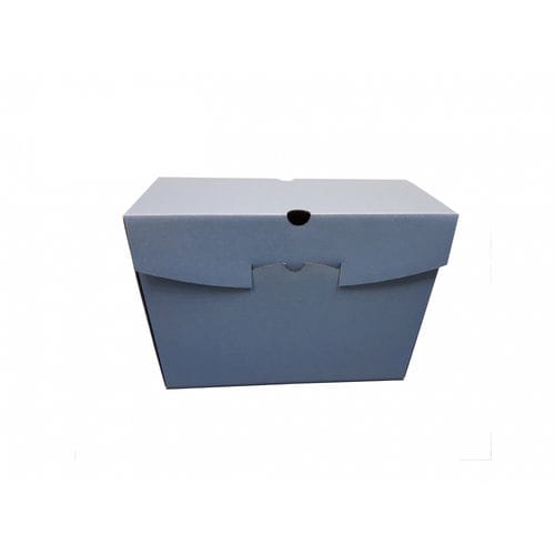 Cardboard crate - Facdem Equipements - polyethylene / storage / with lid