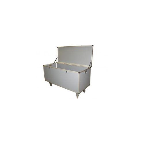 Transport case - 300644 - Facdem Equipements - aluminum / wheeled / custom-made