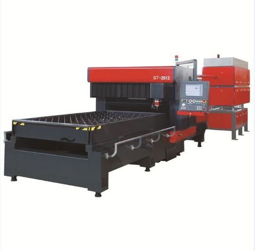 CO2 laser cutting machine - ST-SLPM2512-1000MC - Suzhou Suntop Laser Technology CO.,LTD - for stainless steel / die board / CNC