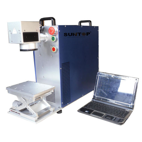 Fiber laser marking machine - ST-FL50-P - Suzhou Suntop Laser Technology CO.,LTD - metal / benchtop / compact