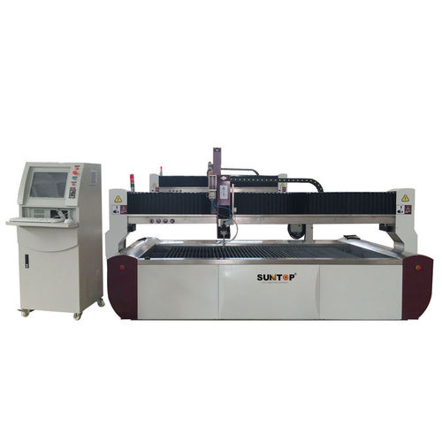 Water-jet cutting machine - ST-WJ-L3015-AMC - Suzhou Suntop Laser Technology CO.,LTD - for stainless steel / for aluminum / for granite