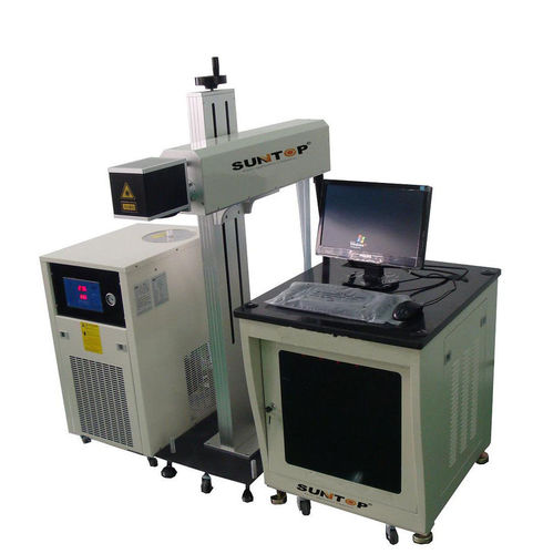 CO2 laser marking machine - ST-FCO2L60 - Suzhou Suntop Laser Technology CO.,LTD - plastic / wood / metal