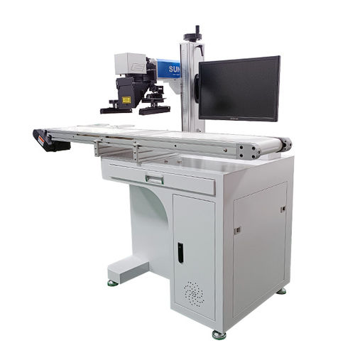 Fiber laser marking machine - ST-FL20V - Suzhou Suntop Laser Technology CO.,LTD - plastic / brass / metal