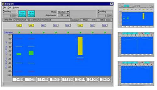 Measurement software - Bargrafx™ - CAPACITEC - calibration / engineering / data acquisition