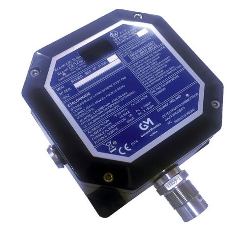 Gas detector - S4100C  - MSA - for LPG / calibration / Modbus