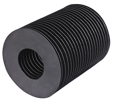 Square protective bellows - Vulca-Seal - Dynatect Manufacturing, Inc. - rectangular / flat / round