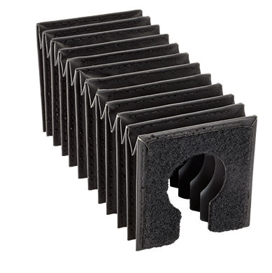 Rectangular bellows - Dynatect Manufacturing, Inc. - PVC / coated fabric / elastomer