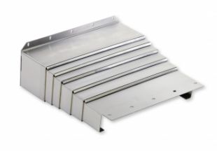 Vertical axis telescopic cover - Telaflex - Dynatect Manufacturing, Inc. - for machining centers / custom-made / horizontal