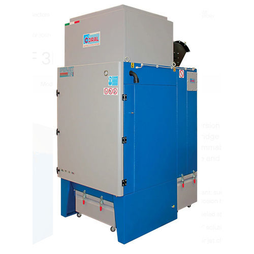 Mobile fume extractor - Iperjet DF 3DST1 series - CORAL - industrial / cartridge / automatic