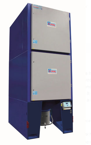 Floor-standing fume extractor - Iperjet DF MAX TC series - CORAL - industrial / cartridge / dust