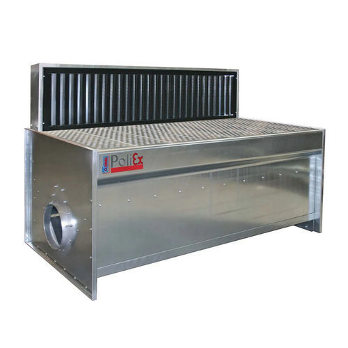 Welding downdraft table - POLIEX series - CORAL - self-cleaning / ATEX
