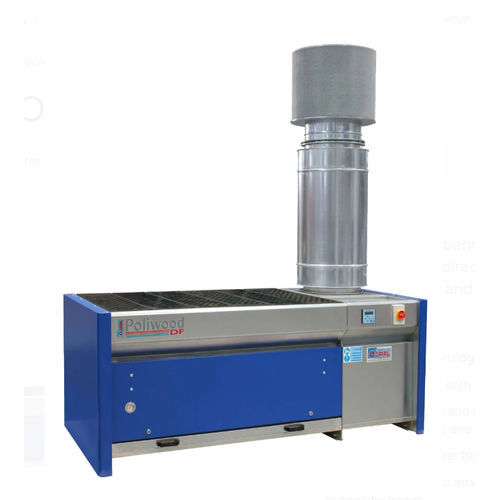 Dust removal downdraft table - Poliwood DF series - CORAL - cartridge filter