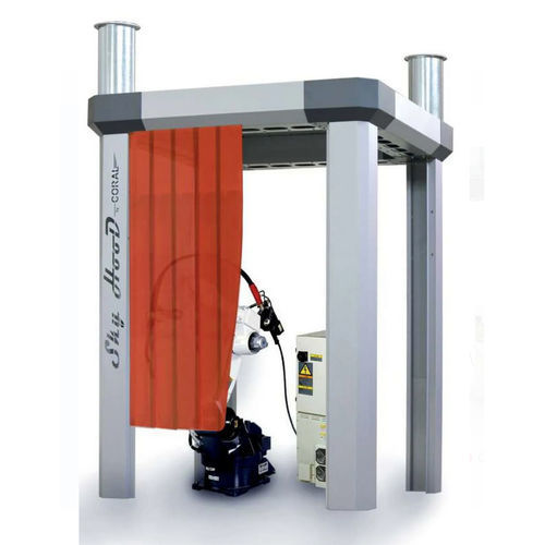 Paints and coating extractor hood - SKYHOOD series - CORAL - modular / ceiling-mounted