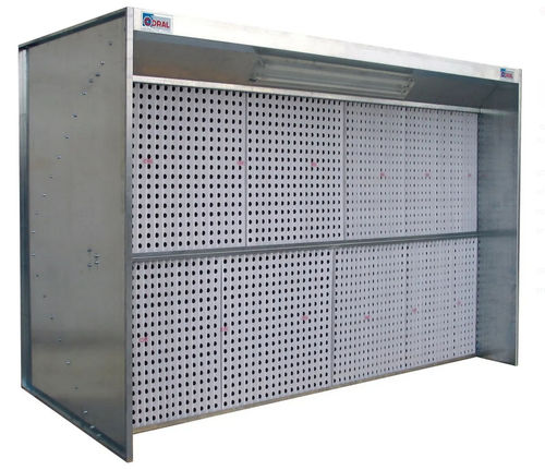 Open paint booth - TECNODRY series - CORAL - for parts / filter / ATEX