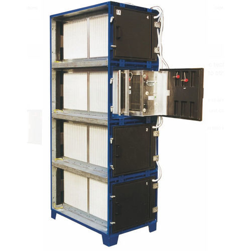 Electrostatic filtration unit - Ef SMOKE series - CORAL - air / modular / centralized
