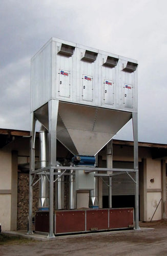 Bag filtration unit - Mec ST series - CORAL - air / dust / modular