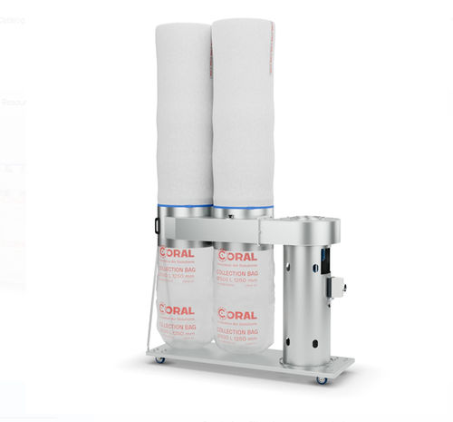 Bag dust collector - CA series - CORAL - pneumatic backblowing / high-efficiency / for wood dust