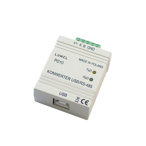 RS-485 USB converter - PD10 - LUMEL - industrial / galvanic / isolated