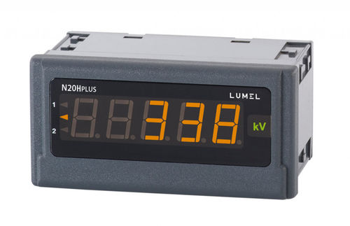 Voltage panel meter - N20HPLUS - LUMEL - digital / LED / panel-mount