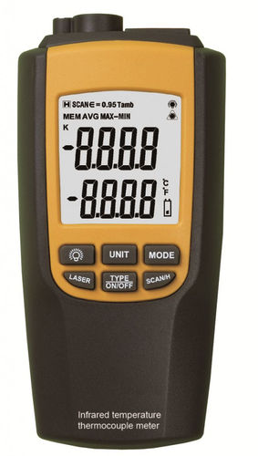 Infrared thermometer - VA8090 - LUMEL - with LCD display / °C / °F
