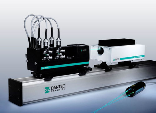 Continuous laser system - FiberFlow  - Dantec Dynamics A/S - fiber optic / green