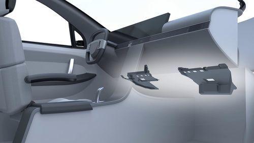 Fastening element for the automobile industry - Hutchinson Precision Sealing Systems - panel / polypropylene / custom-made