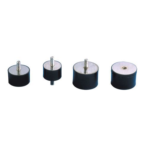Cylindrical anti-vibration mount - RADIAFLEX® - Hutchinson Precision Sealing Systems - mild steel / rubber / vibration damper