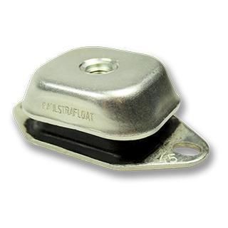 Rectangular anti-vibration mount - Paulstrafloat&reg; - Hutchinson Precision Sealing Systems - rubber / for mobile devices / for compressors