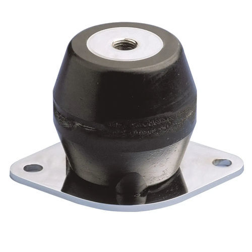 Square anti-vibration mount - EVIDGOM® - Hutchinson Precision Sealing Systems - metallic / rubber / elastomer