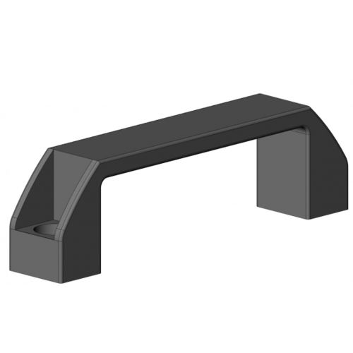 Pull handle - 2120 A series - TecEnMa GmbH - door / aluminum / aluminum profile
