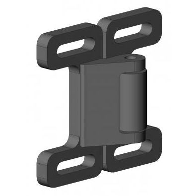 Ball bearing latch - 2210 K 0001 SW - TecEnMa GmbH - plastic