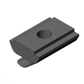 T-shaped nut - 3008 S 0x VZ 02 - TecEnMa GmbH - zinc-plated steel / for profile assembly
