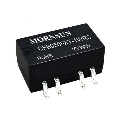Unregulated DC-DC converter - CFB0505XT-1WR3 - MORNSUN Guangzhou Science & Technology Co.,Ltd. - isolated / SMD / vehicle
