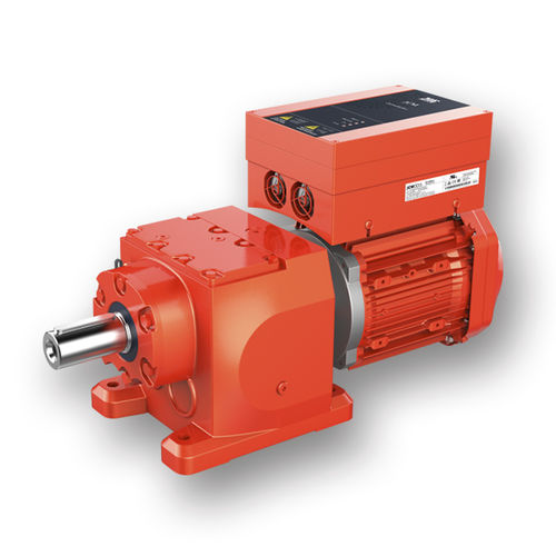 Gearmotor with integrated frequency inverters - JCM - JIE Drive Technology Co. Ltd - three-phase / planetary / coaxial